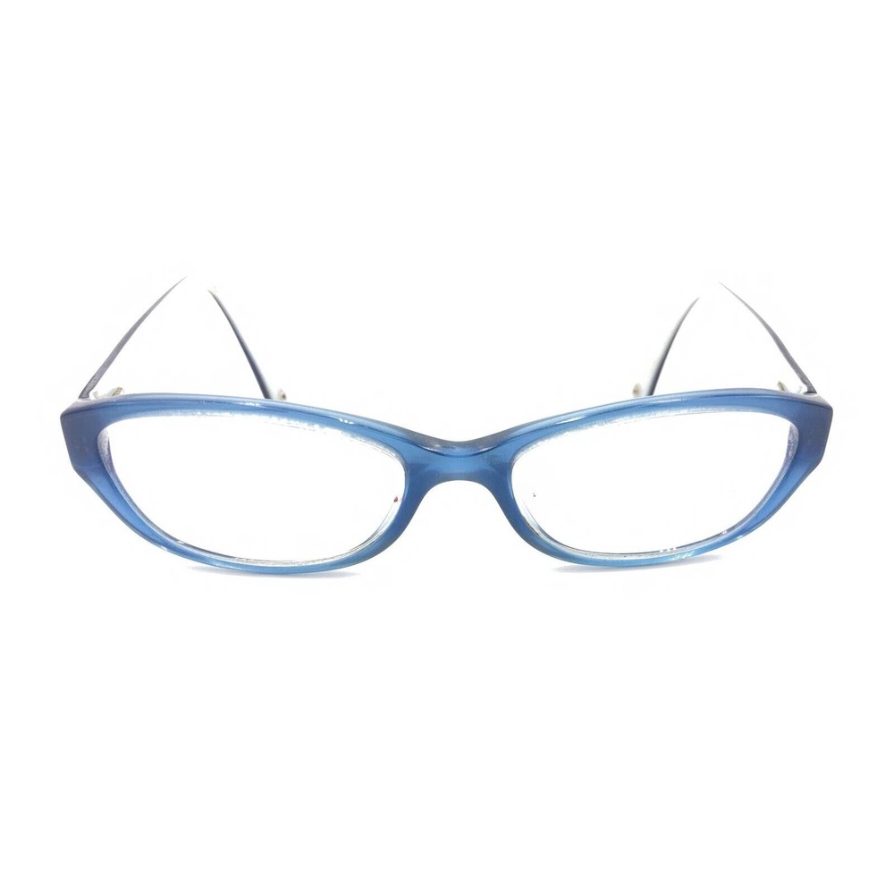 Coach Translucent Clear Blue Oval Eyeglasses Fram… - image 6